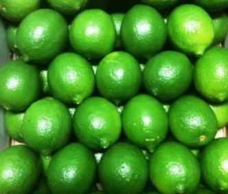 Limón verde fresco