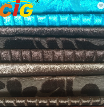 Tela de terciopelo de tapicería