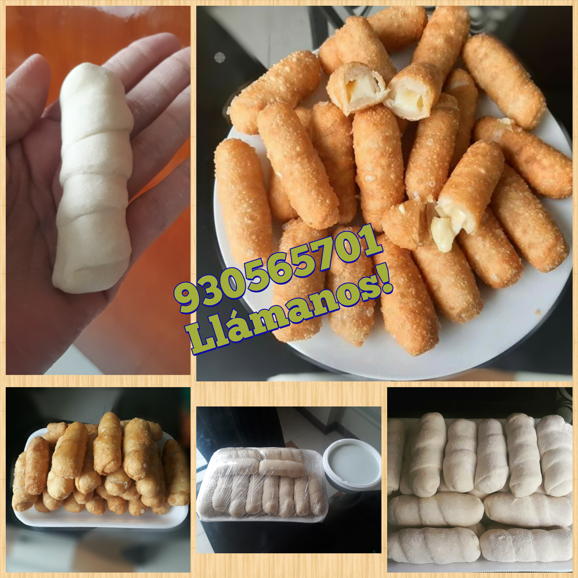 Tequeños y pastelitos