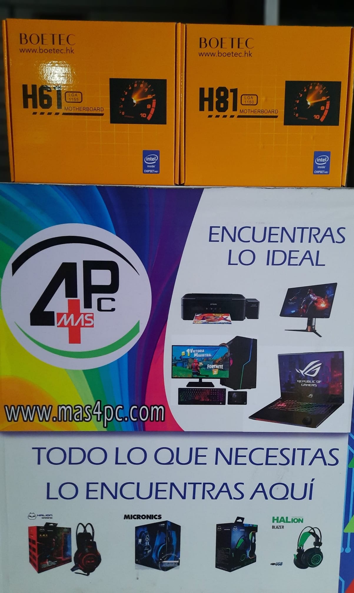 PLACAS INTEL H61 – H81