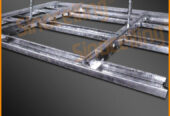 Estructura de acero para paneles de yeso, canal de enrasado galvanizado, canal C para techo de yeso