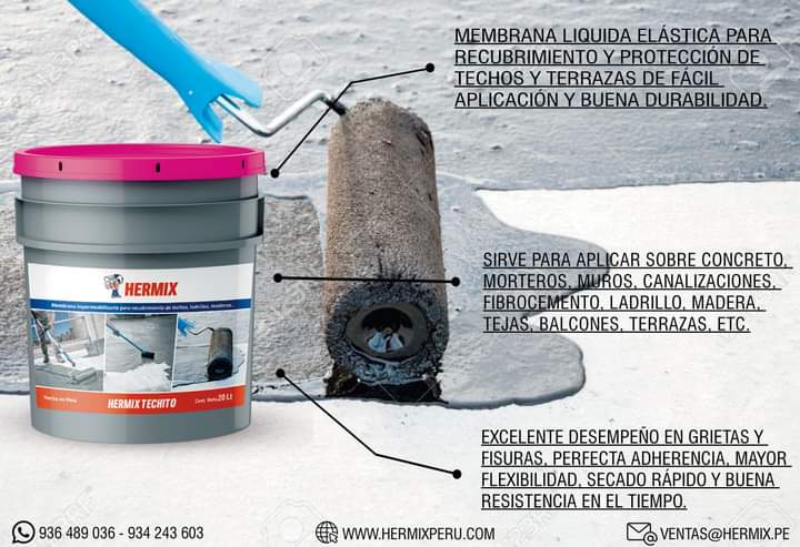 Impermeabilizante para techos