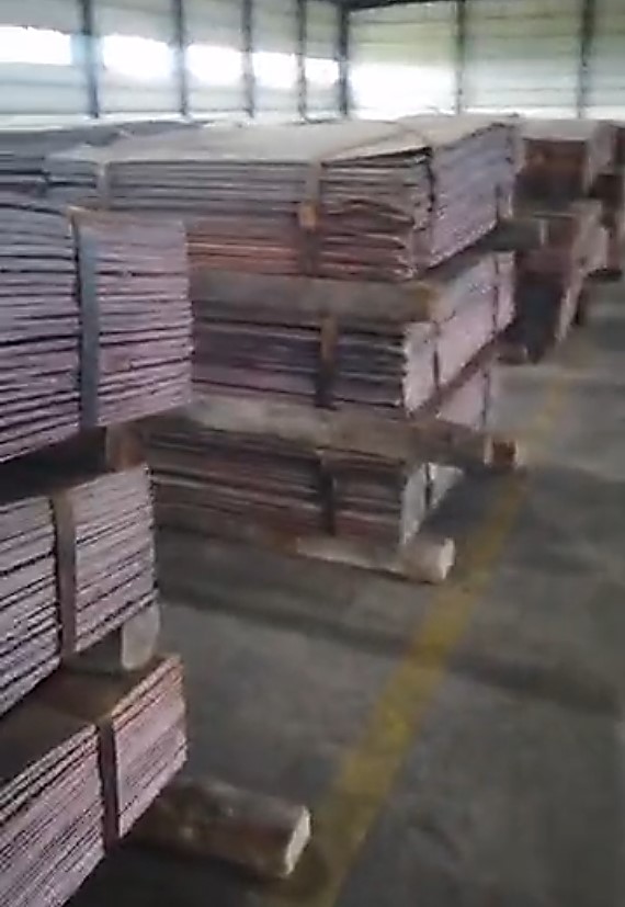 Cátodo de Cobre (Cu) 99,9953% grado LME